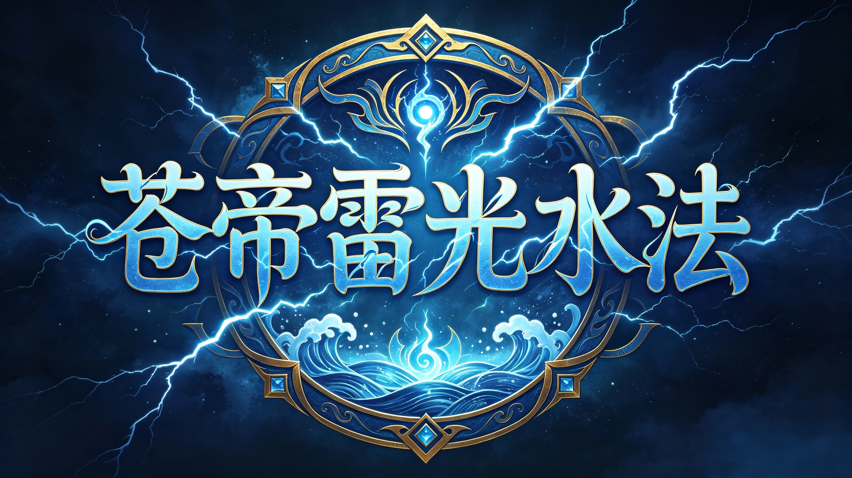 道盟神传·苍帝大雷光水法·万用水法!-万法修真
