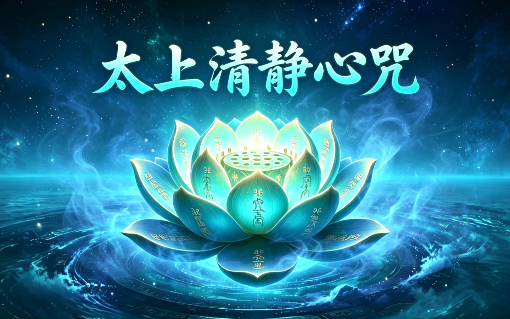 清静蕴道·太上清静心咒!-万法修真
